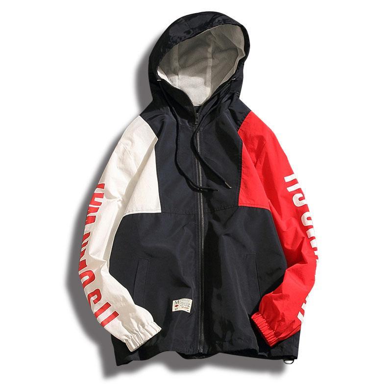 Aolamegs Patchwork Streetwear Hoodie - The Hoodie Store