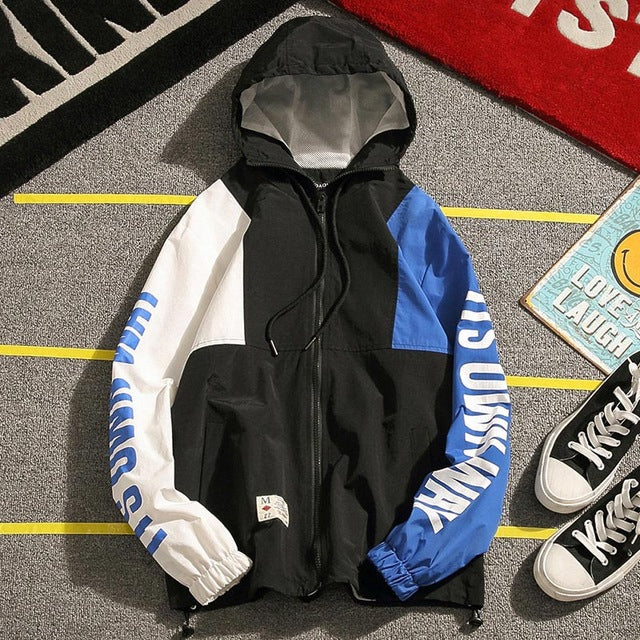 Aolamegs Patchwork Streetwear Hoodie - The Hoodie Store