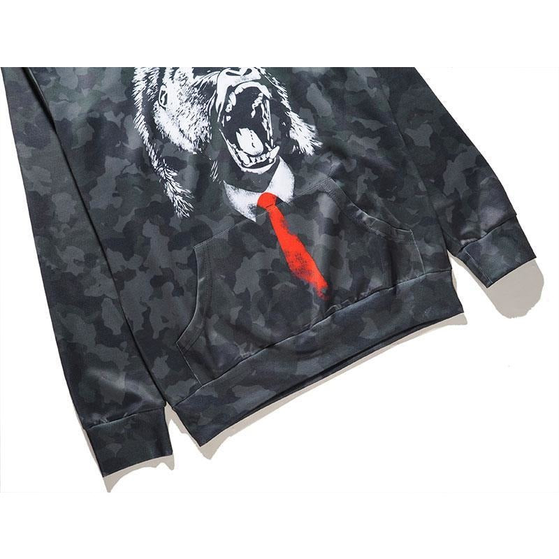 Camouflage King Kong Hoodie - The Hoodie Store