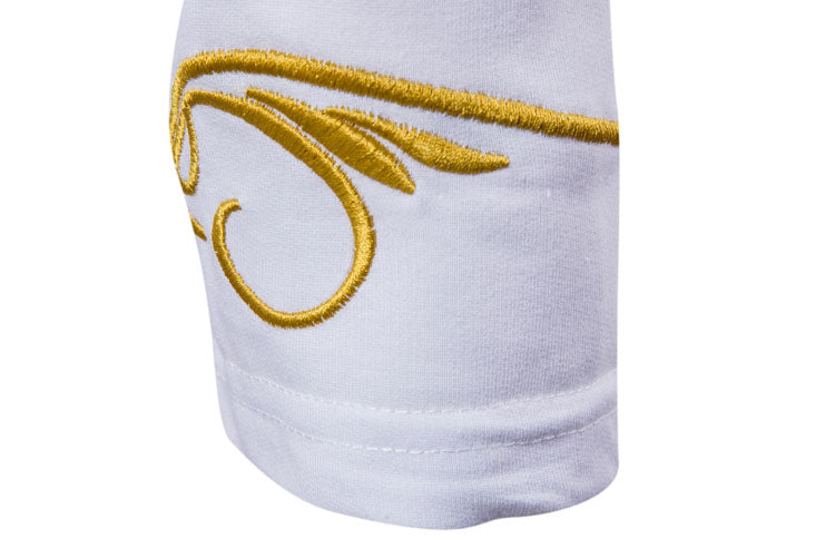 Men's Embroidered Lux Button-Up Hoodie - The Hoodie Store