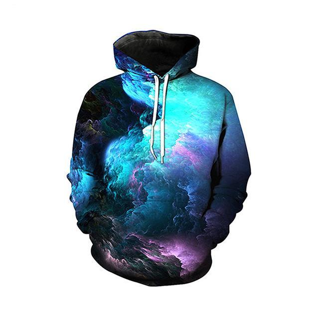 Colourful Cloud Galaxy Hoodie - The Hoodie Store