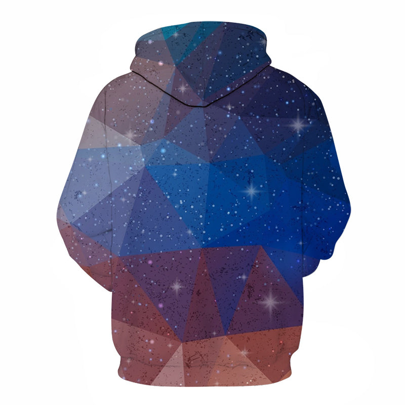 Geometric Space Art Hoodie - The Hoodie Store