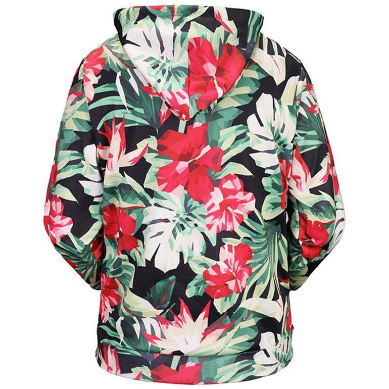 Jungle Flowers 15 Hoodie - The Hoodie Store