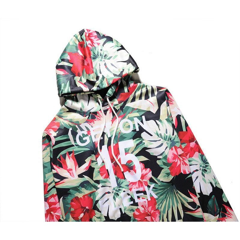 Jungle Flowers 15 Hoodie - The Hoodie Store