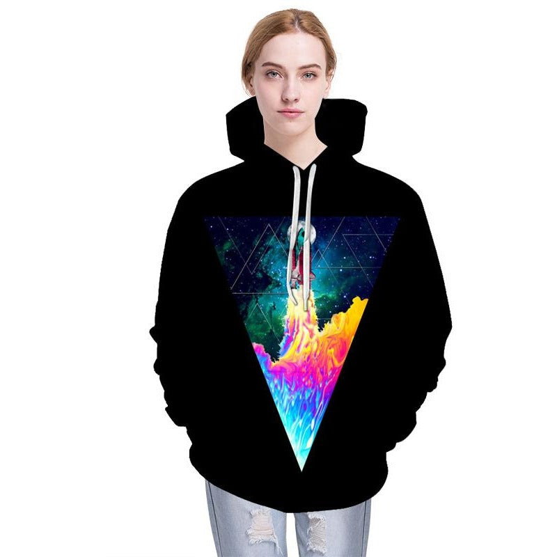 Unisex Space Shuttle Launch Hoodie - The Hoodie Store
