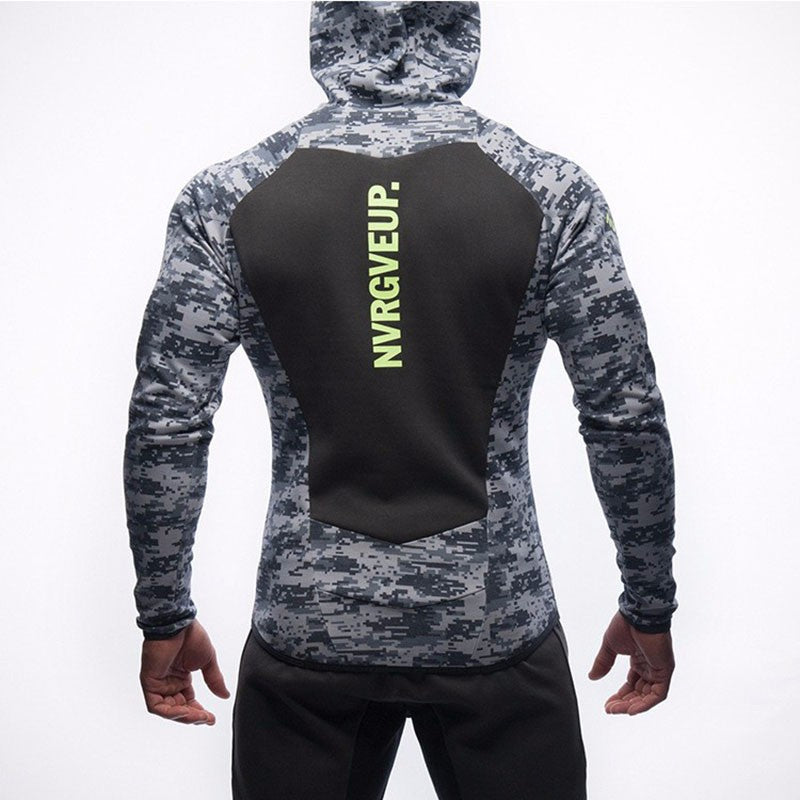 Men's Gym Shark Muscle Fit Hoodie - The Hoodie Store