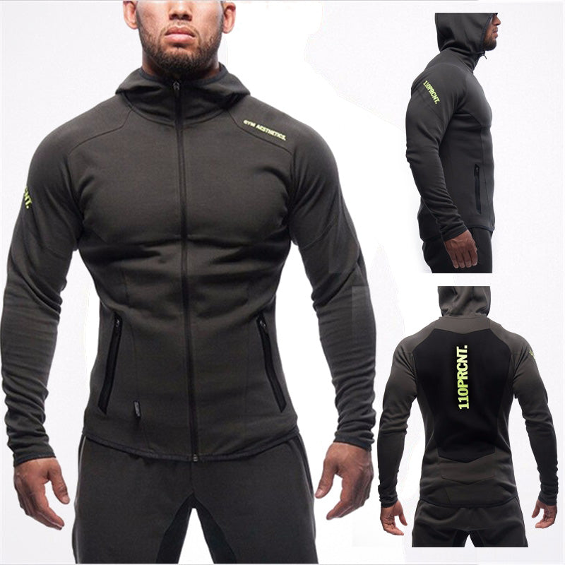 Men's Gym Shark Muscle Fit Hoodie - The Hoodie Store
