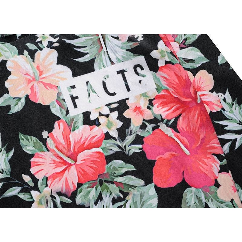 Facts Hawaii Hibiscus Hoodie - The Hoodie Store