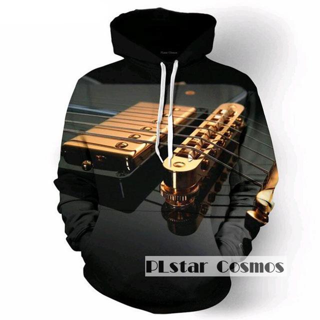 Electric Guitar Strings Hoodie - The Hoodie Store