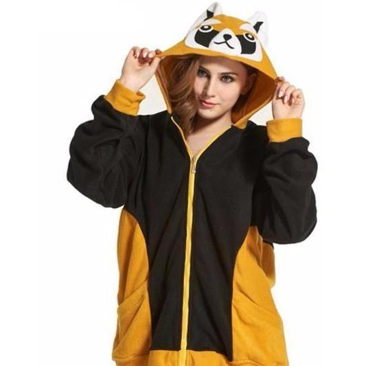 Raccoon Animal Theme Hoodie - The Hoodie Store