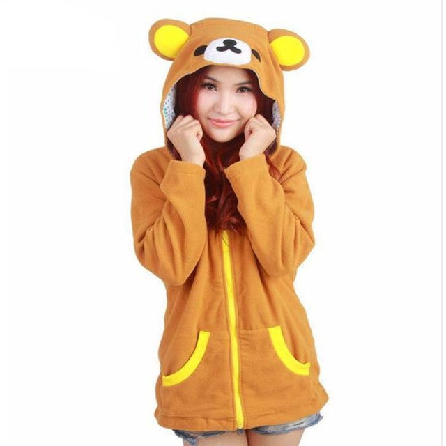 Rilakkuma Animal Themes Hoodie - The Hoodie Store