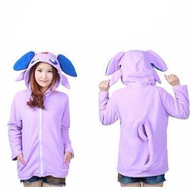 Espeon Animal Theme Hoodie - The Hoodie Store