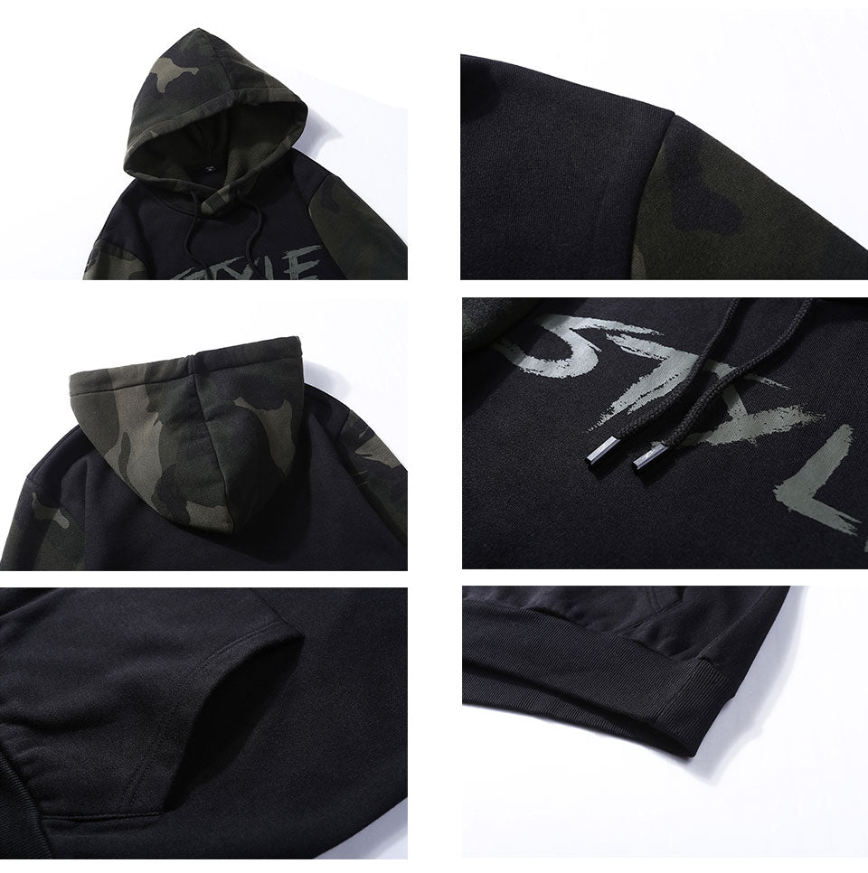 Men's Style Camouflage Hoodie - The Hoodie Store