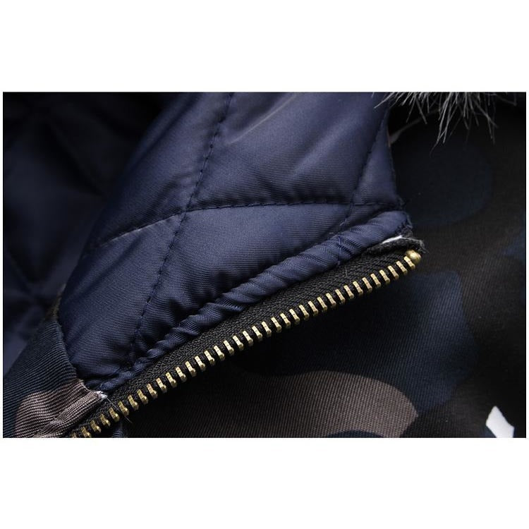 Men's COTTON Camouflage Winter Jacket - The Hoodie Store