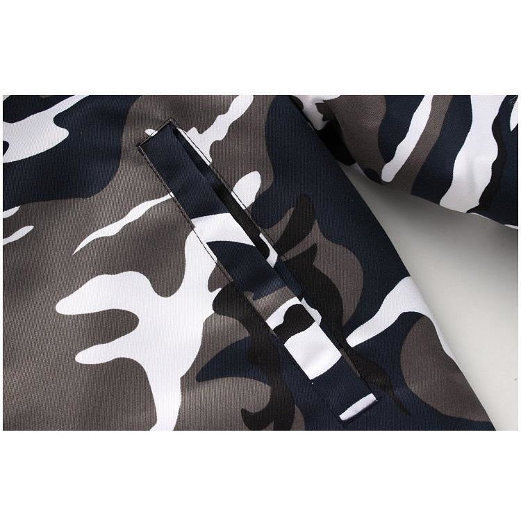 Men's COTTON Camouflage Winter Jacket - The Hoodie Store