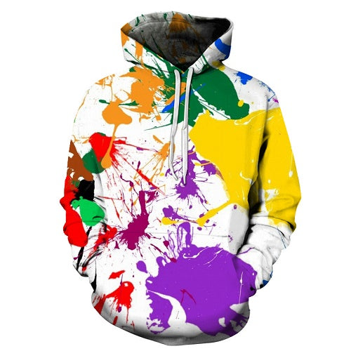 Paint splash outlet hoodie