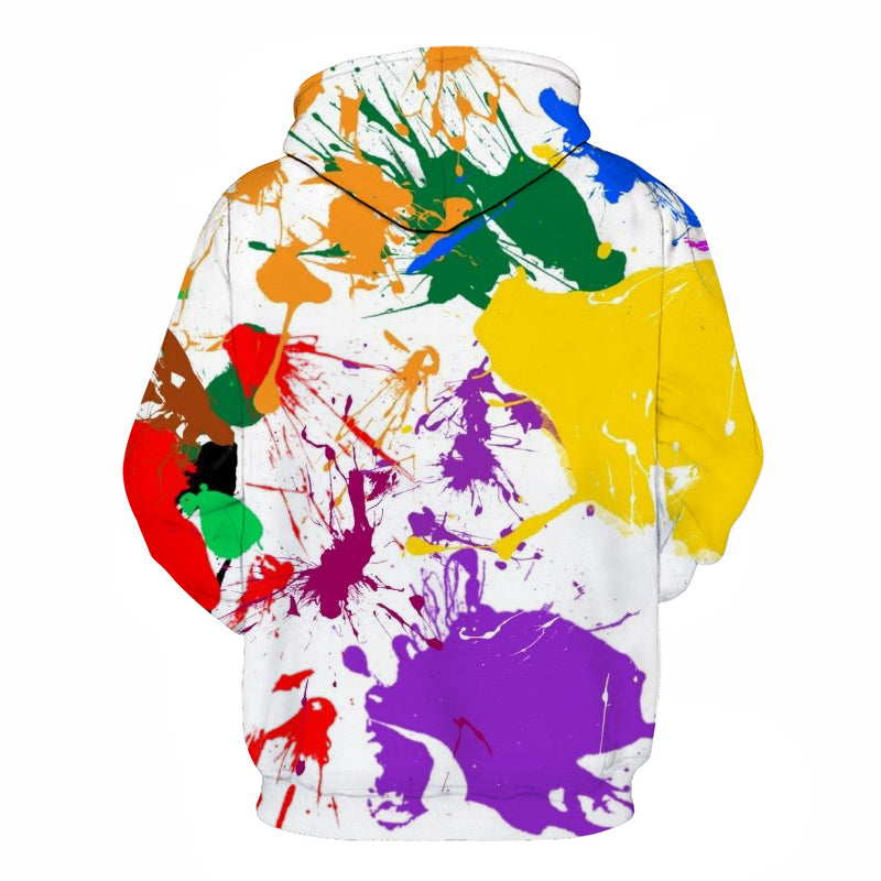 Paint Splash Art A Hoodie - The Hoodie Store