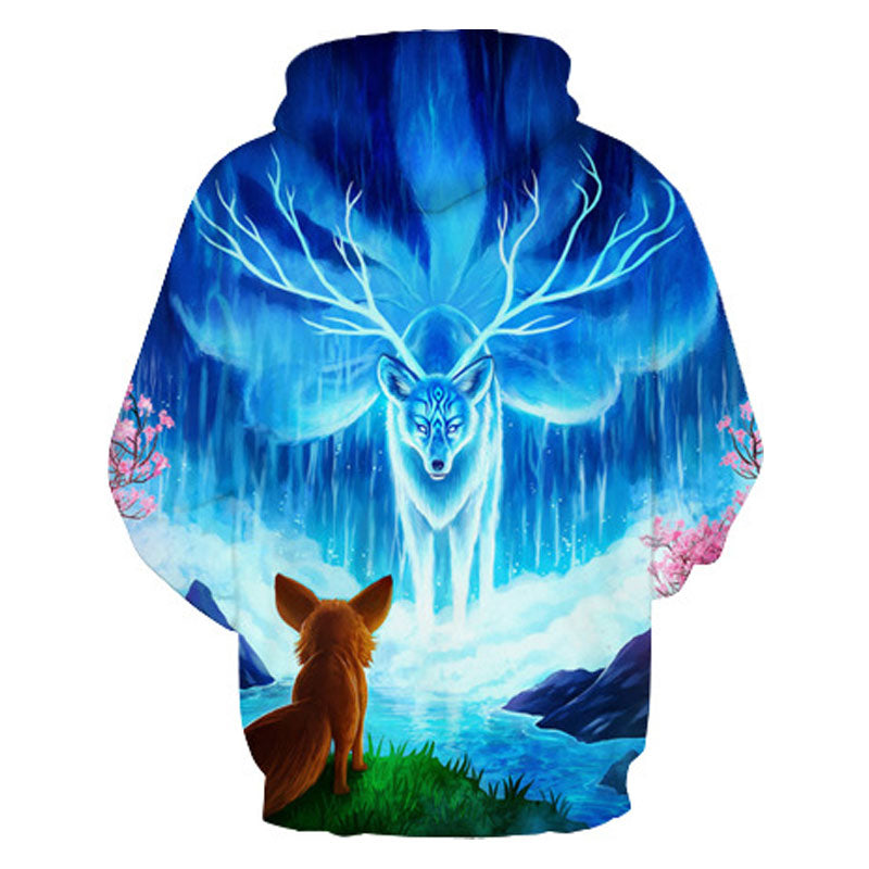 Ice Deer Hoodie - The Hoodie Store
