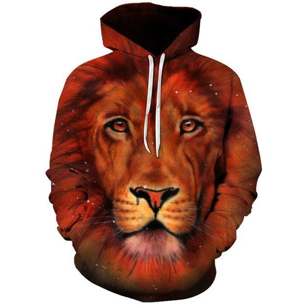 Orange Lion - The Hoodie Store