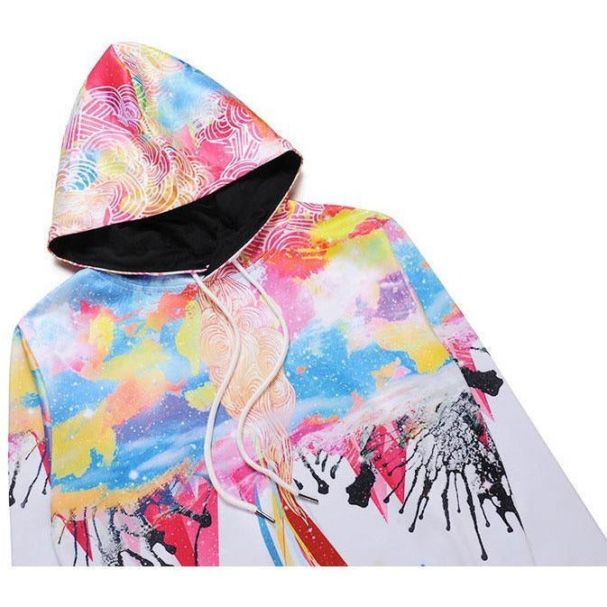 Colourful Tie Dye Graphic - The Hoodie Store