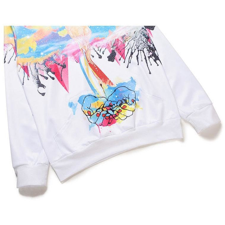 Colourful Tie Dye Graphic - The Hoodie Store