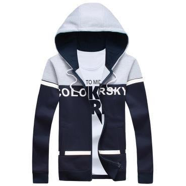 Men's Fashionable Autumn Zipper Hoodie - The Hoodie Store