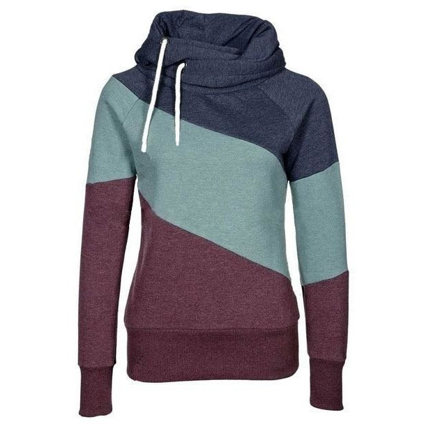 Women's Patchwork Three Colour Design Variations - The Hoodie Store