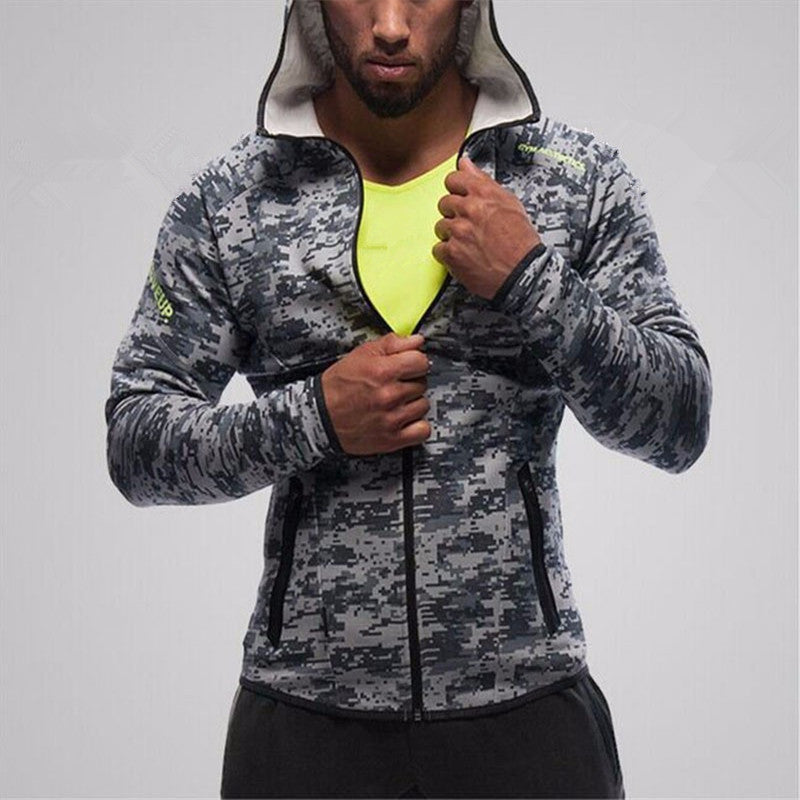 Men's Gym Shark Muscle Fit Hoodie - The Hoodie Store
