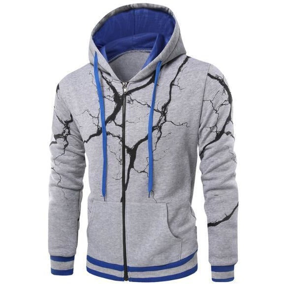 Men's Lightening Cardigan Winter Zipper - The Hoodie Store