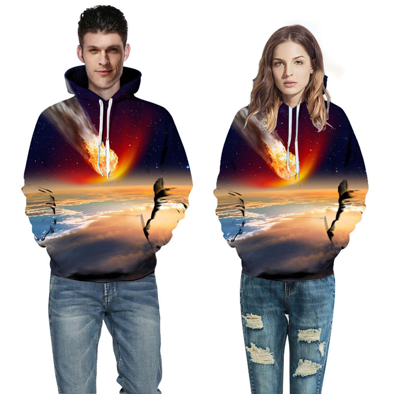 3D Asteroid Hoodie - The Hoodie Store
