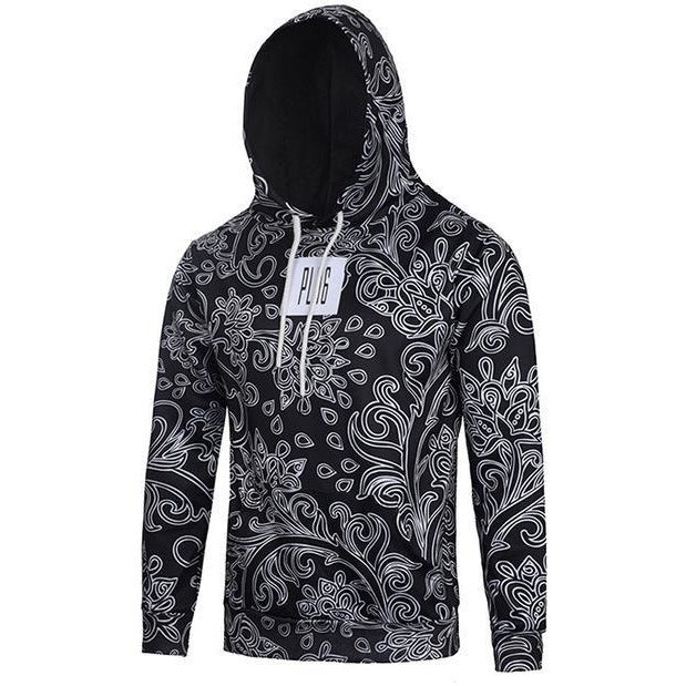 Unisex Detailed Intricate Designs Pattern Hoodie - The Hoodie Store