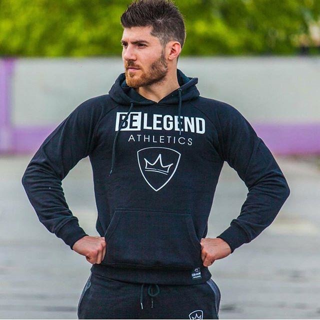 Mens Fashion Gym Fitness Hoodie - The Hoodie Store