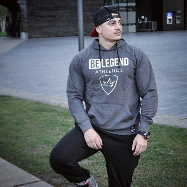 Mens Fashion Gym Fitness Hoodie - The Hoodie Store