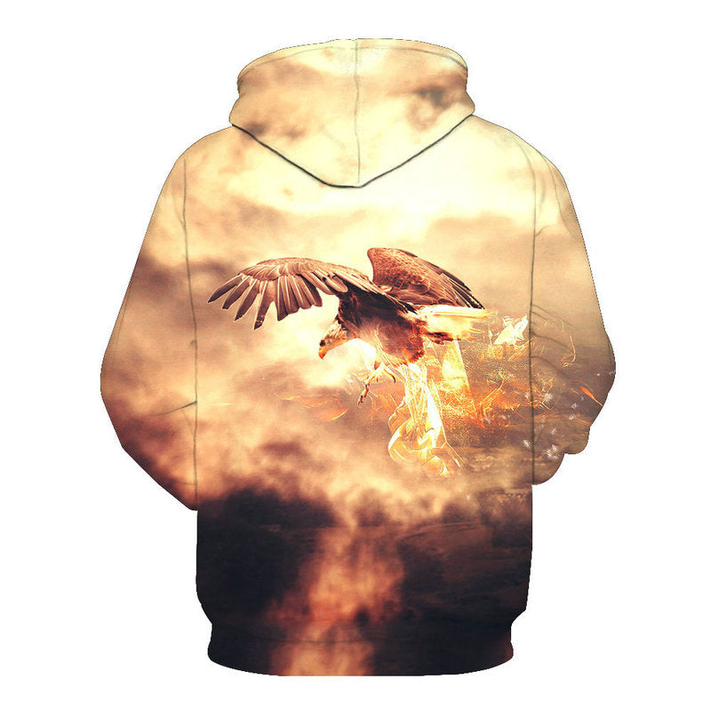 Fire Eagle Hoodie - The Hoodie Store
