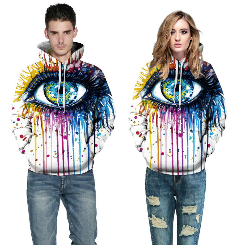 Colourful Eye Hoodie - The Hoodie Store