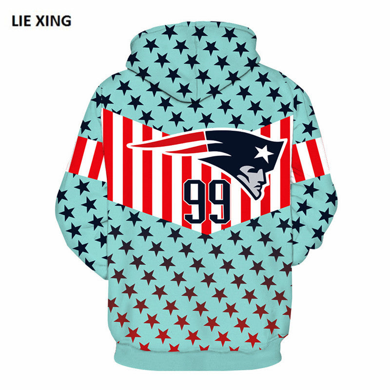 11 x Teams American Football Hoodies - The Hoodie Store
