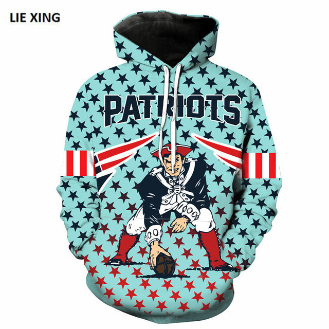 11 x Teams American Football Hoodies - The Hoodie Store