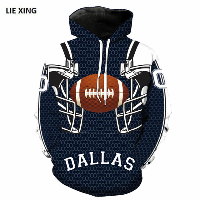 11 x Teams American Football Hoodies - The Hoodie Store