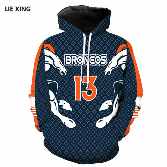 11 x Teams American Football Hoodies - The Hoodie Store