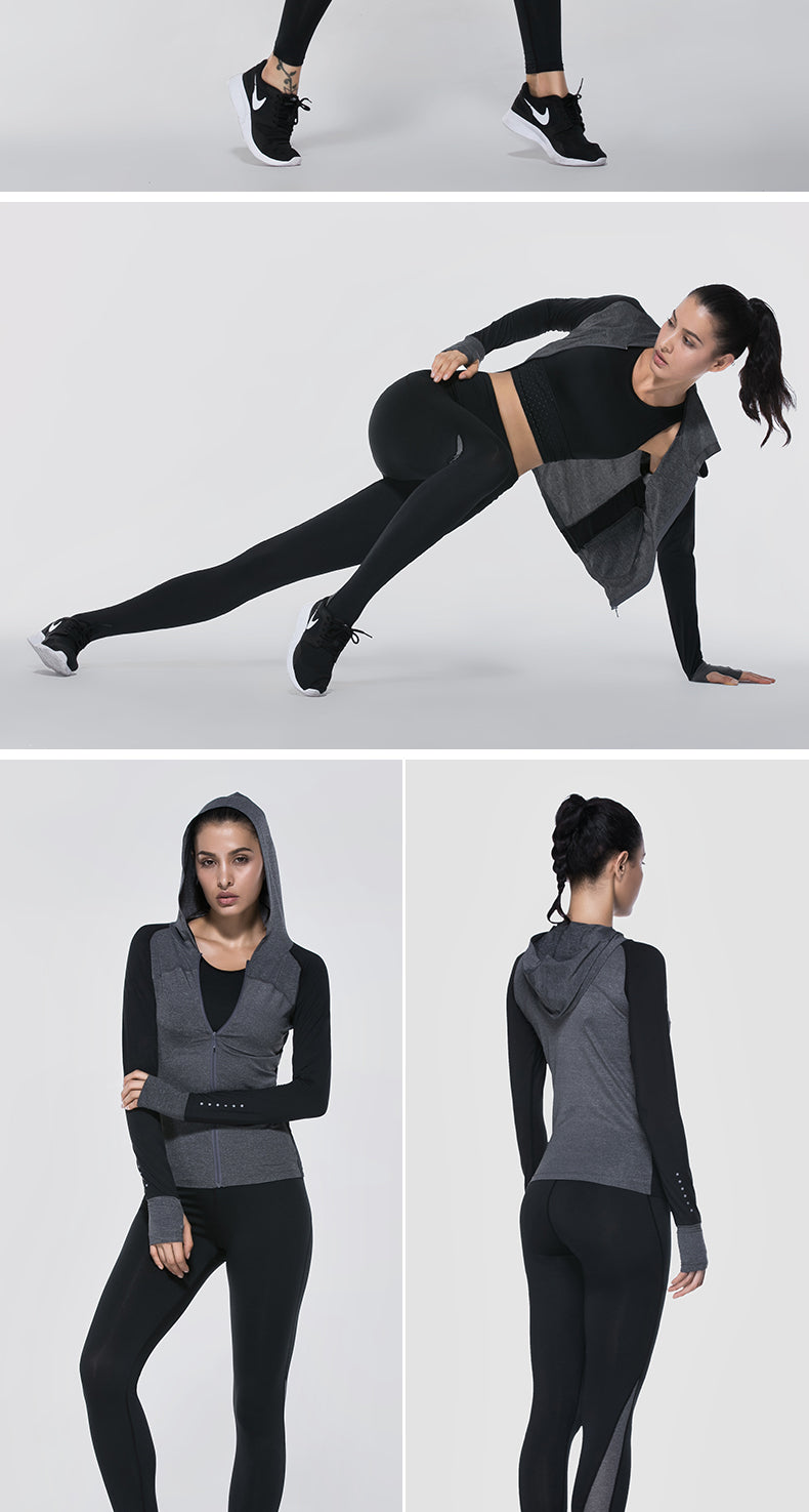 Fanceey Women's Sport Fitness Gym Jacket - The Hoodie Store