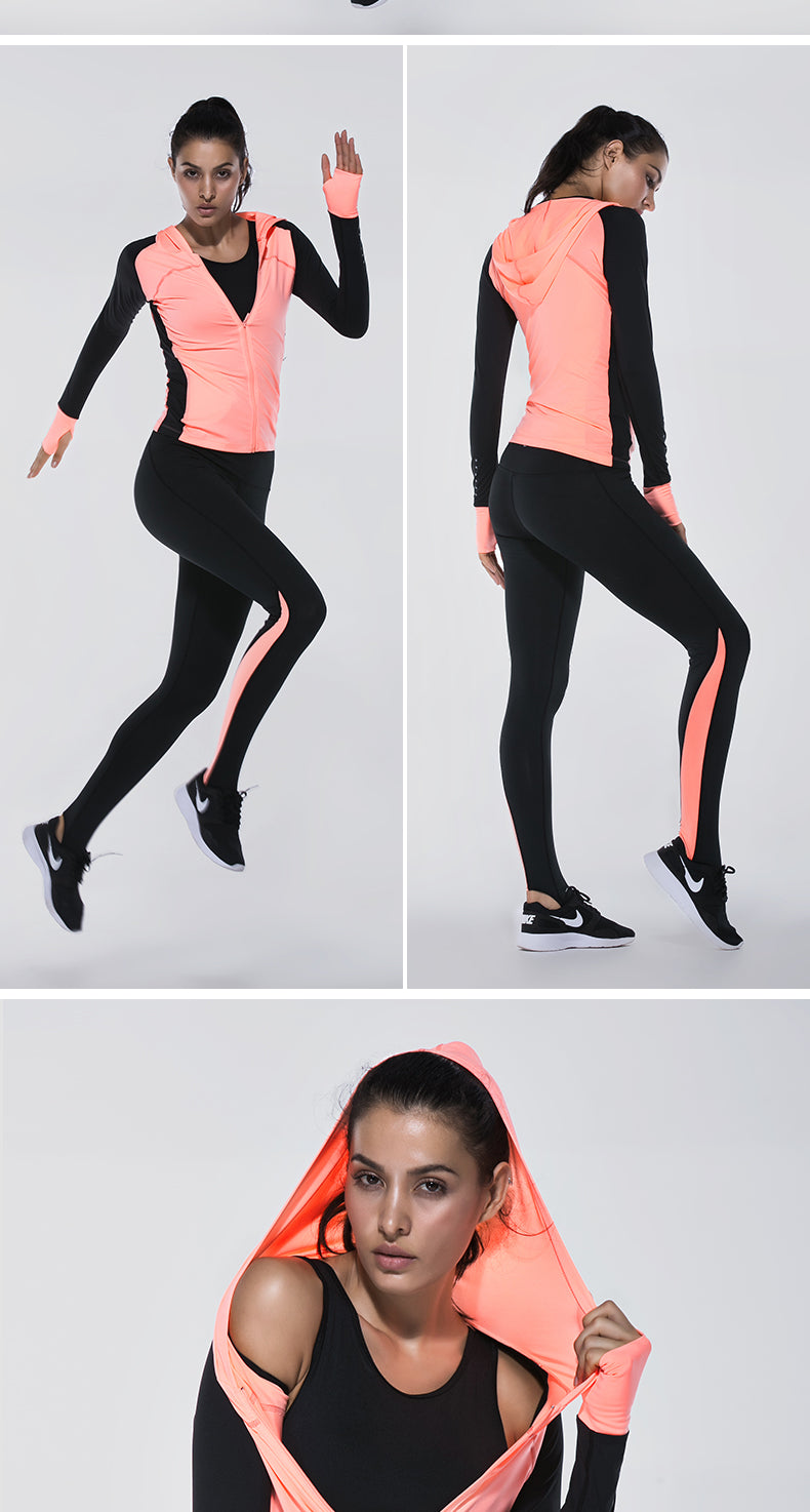 Fanceey Women's Sport Fitness Gym Jacket - The Hoodie Store