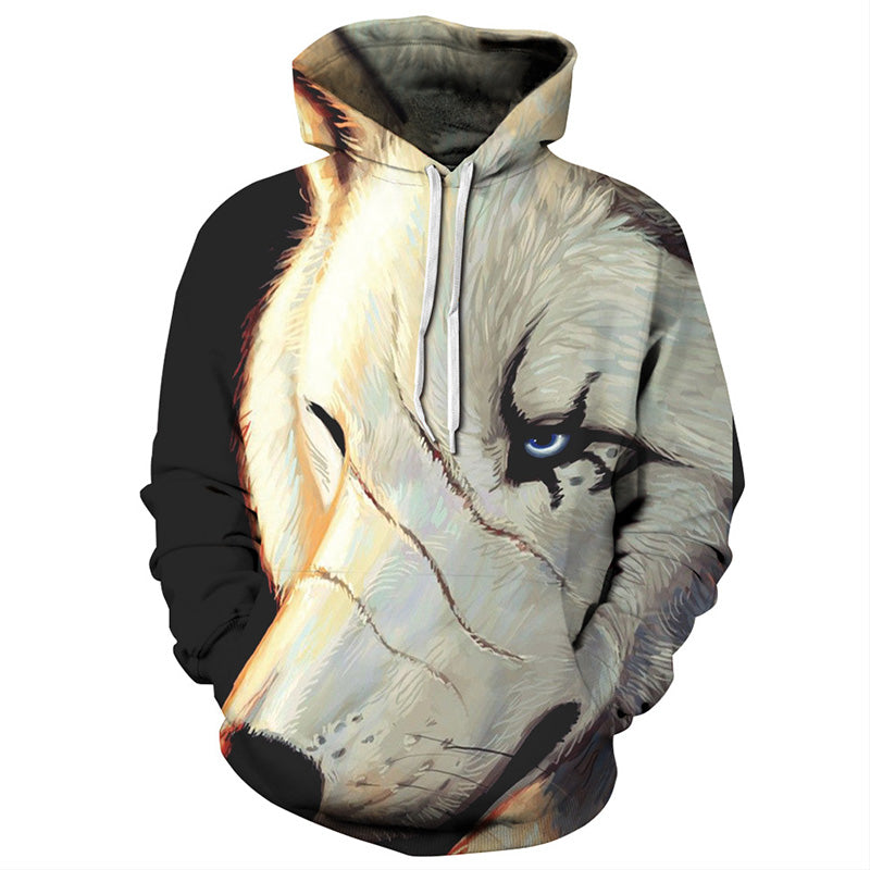 Scar face Wolf - The Hoodie Store