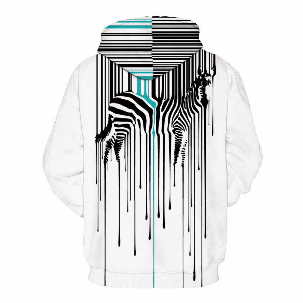 Zebra Art Hoodie - The Hoodie Store