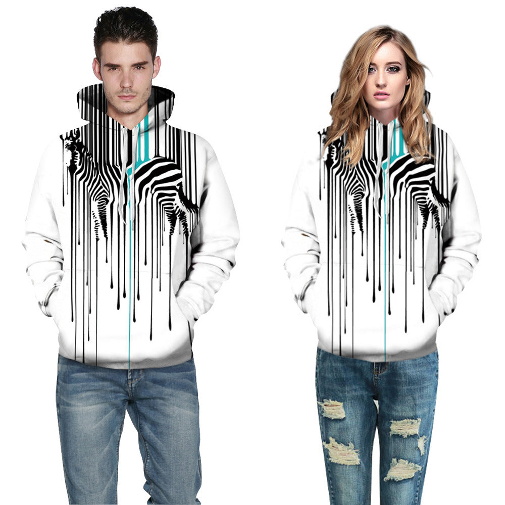 Zebra Art Hoodie - The Hoodie Store