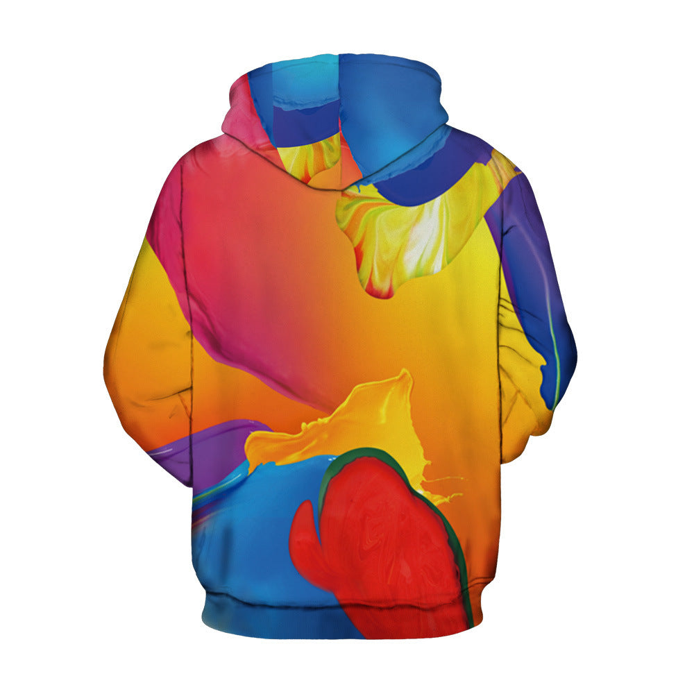 Paint Waves Hoodie - The Hoodie Store