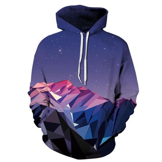 Mountain Geometry Hoodie - The Hoodie Store