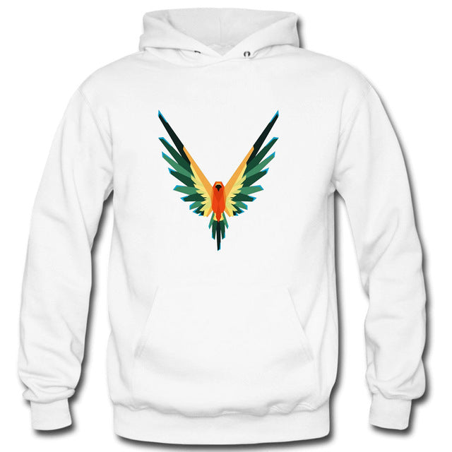 Unisex Classic Style Parrot Hoodie - The Hoodie Store