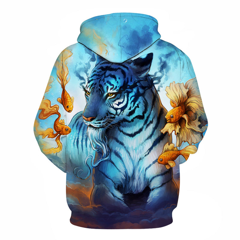 Evening Tiger Hoodie - The Hoodie Store