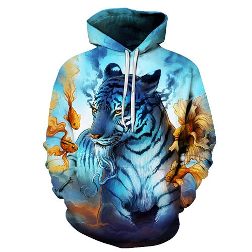 Evening Tiger Hoodie - The Hoodie Store
