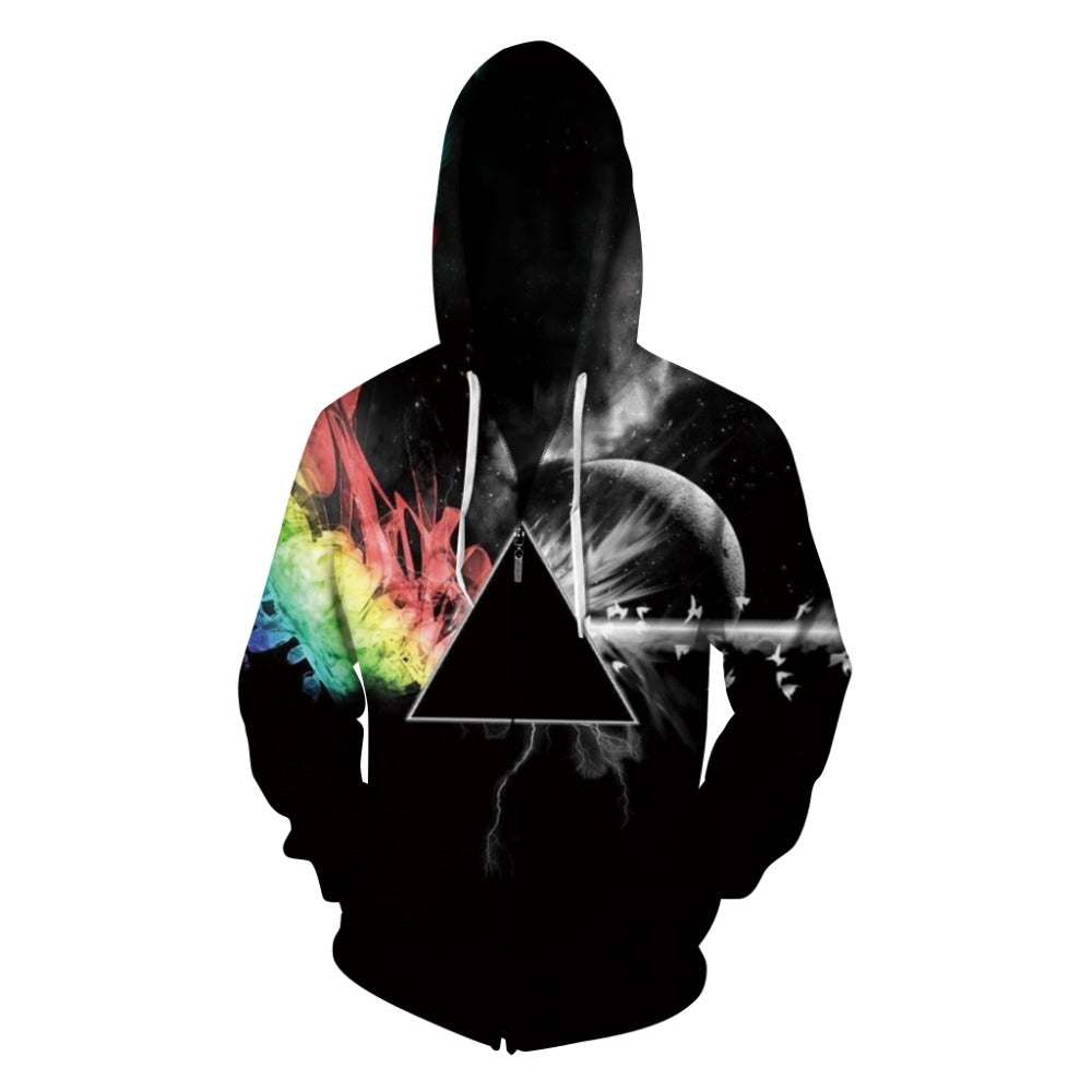 Unisex Rainbow Prism Hoodie - The Hoodie Store